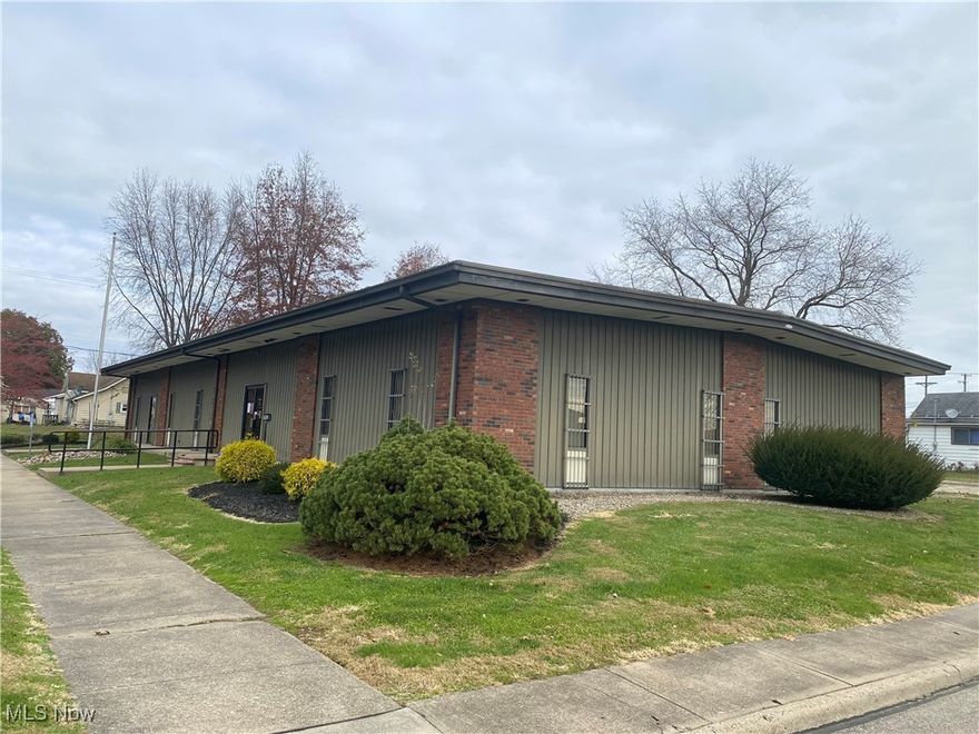 New roof and gutters in June 2024 for this quality built brick office building with conveniently located to downtown, Southgate Parkway, and Interstate 70 & 77. The spacious one floor building is handicap accessible and includes over 5000 square feet of space, several restrooms, updated mechanical systems, many parking spaces out back and in front. This building has 2 separate entrances and separate utilities, the office could easily be divided into 2 separate spaces. Building was previously a medical office (no medications are on site). The building is currently leased at $4,250.00 per month. Buyers must have prequalification letter prior to touring this property. Tenant pays utilities. Owner pays taxes, insurance, and mowing.