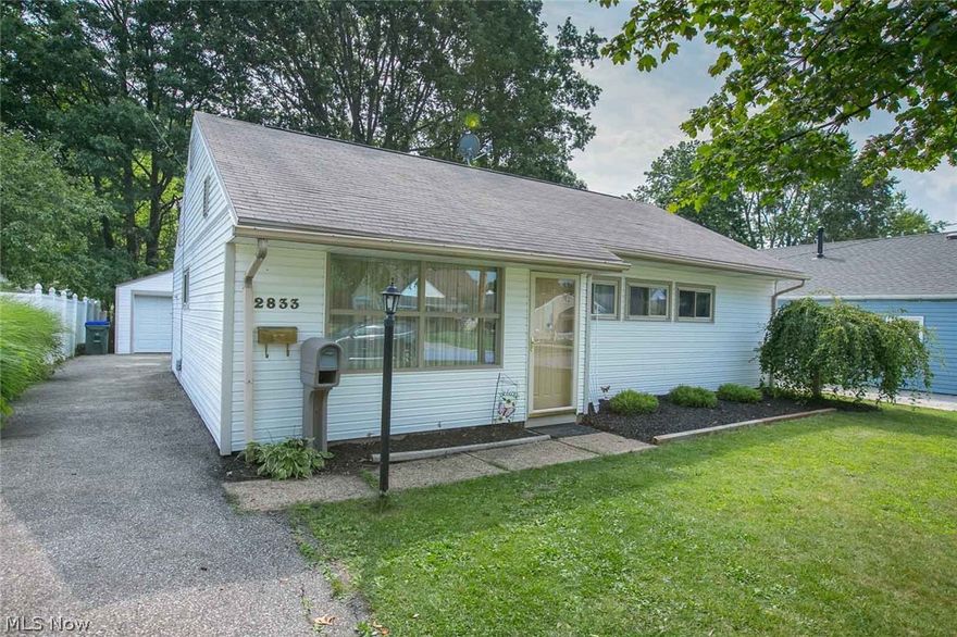 Welcome to this charming 3 bed 1 bath ranch. Many updates throughout including; beautiful kitchen with granite counter tops, cherry color cabinets with under counter lighting, and custom back splash. Wood laminate flooring throughout. Spacious living room with large windows for natural lighting. Large pine sun room makes a great bonus space. Pull down stairs to attic offers additional storage. Elegant, newly remodeled bathroom with modern subway tile and a deep soak bathtub. Relax on the deck and enjoy the fenced in backyard perfect for entertaining. Close to shopping, movies, portage crossings, and convenient to highways for easy commute. Book your showing in this quiet friendly neighborhood today.