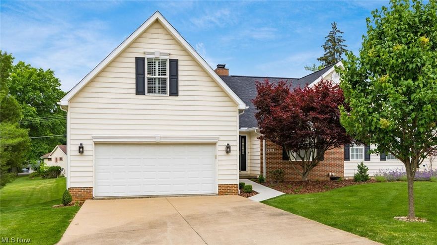 Stunning elegance makes this the perfect place to downsize while still having ample space and storage to enjoy life. A well thought out floor plan makes this Kemble built home as functional as it is beautiful. The cathedral ceiling showcases the main living area which features an incredible all-season sunroom and dining alcove. The custom-built floor to ceiling gas fireplace is a commanding focal point of this majestic space. Also on the main floor is a spacious master suite with a full bath and an immense walk-in closet. Completing the main floor is a second bedroom, a half bath, and the laundry room. Upstairs you will find a large third bedroom and another full bath, the perfect guest retreat. A full walkout lower level featuring a private patio, sliding glass doors and five windows awaits your imagination to create additional living space if you desire. The 2-car attached garage is more than enough space for vehicles and bikes, especially since a mower or other lawn care items will never be needed again. Recent updates and improvements include new kitchen tile floor, counters, backsplash and appliances. A new roof, HVAC system and water heater. Call today to schedule your private tour and begin living your best, carefree life today.