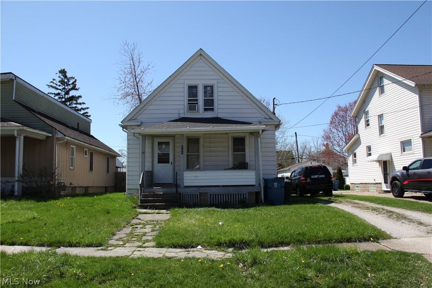 What a great opportunity to get your hands on a property less than 1 block from Lake Erie!! Nestled just off East Erie Ave and between 2 beaches, boat launches, minutes from shopping in all directions, and just down the street from Black River Landing, where festivals and concerts are held all Summer long! This 3 bedroom one bath, diamond in the rough is in a great location, be it for an investment property or your new home. Long-term tenant occupied on a month-to-month lease.