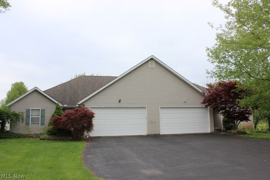 Phenomenal one owner two unit on quiet 1.09 acre circle drive* Each unit having approx. 2075SF, 2 bedrooms, 2 bath & laundry on 1st floor plus loft (possible 3rd bedroom), unfinished basement and 2 car attached garage, not to mention, a 28x40 detached garage with 12x14 workshop* 1st floor each unit having a vaulted great room/dining plus eat in kitchen, 1st floor master & bath plus guest bedroom & bath & laundry* 2nd level loft each unit (possible 3rd bedroom)* Full basement & 2 car garage (owners side)* Partial basement & 2 car garage (tenant side)* Sky lights* Shingles approx. 9 yrs.* A/C tenant side 2017* All electric* 40 gal hot water heater* Irrigation system* Tenant side rented for $925 since 2007* Detached garage (large enough for a motor home) has easement with access to Killian Road* Ideal for owner occupant* Truly a rare find!