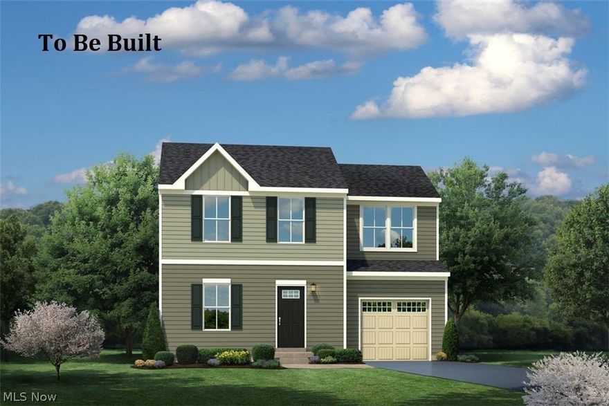 MOST AFFORDABLE NEW HOMES IN STARK COUNTY! Only one available at this low price! Ryan Homes' Plan 1280 is all about giving the features you need at the price you want! Enter into the huge great room and you'll immediately feel at home. The first floor is an open concept so you are never too far from the action. A cozy kitchen features an optional island, and a powder room is tucked off the first floor for convenience. The entry area off the garage provides a convenient spot for coat hooks, so clutter is never an issue. Upstairs all 3 bedrooms are large and boast ample closets. There's even a huge linen closet in the hall! A hall bath and separate laundry room provide the ultimate in convenience. But the owner's suite is the star of this show – truly a private retreat with a private door to the bath and huge walk-in closet, you'll never want to leave!