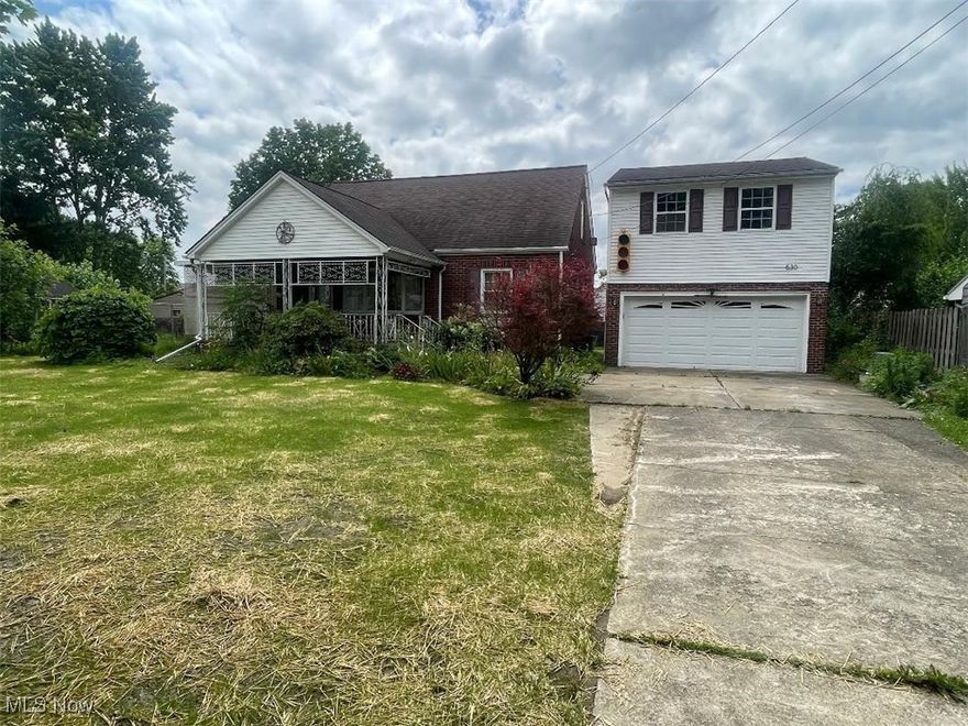 Conveniently located within walking distance to shops, restaurants,  and schools in the Hubbard school District. 4 bedroom Cape Cod with large eat-in-kitchen ,rec room and work shop over garage with heat. Large front porch and front yard.