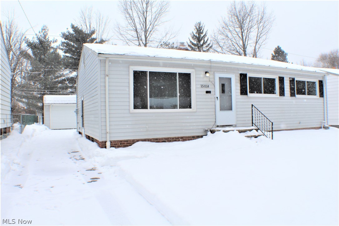 BEAUTIFULLY REMODELLED FRONT TOP TO BOTTOM!! Nothing was left untouched in the beautiful ranch with full basement. Just under 1,500 sqft of total finished space. Brand New White Shaker Cabinets, Stainless Steel Appliances, Refinished hardwoods, fresh paint and Brand New Carpet. 500 Sq Ft of Finished Space in the basement that can be used as a second family room for entertaining or relaxation. Brand New Garage Door and Opener. Nice concrete patio in the secluded back yard. Don't miss this one before it's gone!