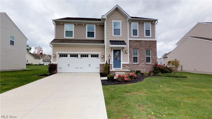 Gorgeous, practically new colonial featuring 4 bdrms plus loft area, three and a half baths w/many builder options! Over 3000 sq ft of open concept floor plan!Hardwood flooring flows thru living room, dining room, kitchen and morning room.You'll love the huge kitchen boasting granite counters, chestnut, dovetail cabinetry w/pull out drawers for ease of storage & large pantry. The gourmet island with seating makes cooking and entertaining a pleasure. Kitchen appliances stay! Morning room leads to the low maintenance Trex deck for those summer cookouts. Large family room is equipped with Life Proof carpet so no worries there! The sprawling master suite boasts master bath with dual sinks, walk in shower, interior linen and two walk in closets, one with ele outlet and room for ironing board. The remaining 3 bedrooms are all generous size with ample closet space. One of the sellers favorite features about this home is the second floor laundry, no dragging laundry baskets up and down steps!