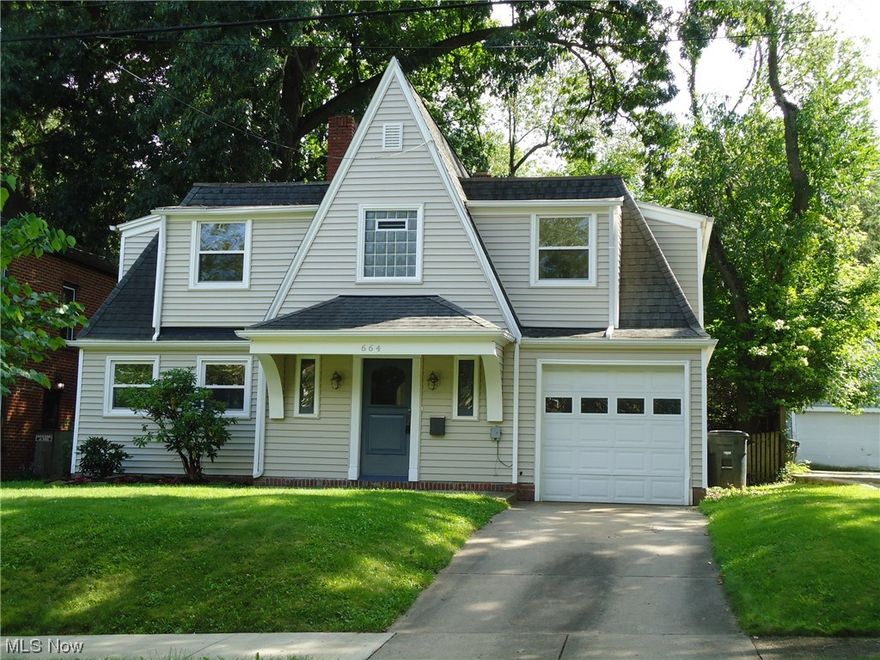 Don't miss this one!  This Beautiful & Spacious West Akron beauty features 4 large bedrooms and 1 1/2 baths in a desirable neighborhood.
Located on a quiet dead-end street close to schools, church and shopping.  The home has been freshly painted throughout with new carpet and LVT flooring and is very bright & open.  Fireplaced Living room with built-in bookshelves----Dining room with picture window overlooking the fenced back yard.....a perfect place for kids and pets!  The Kitchen features all new stainless-steel appliances with plenty of space for cooking/baking.  New vanities/sinks and toilets in both bathrooms.  R-38 Insulation in attic.   Updated mechanicals & full unfinished basement for extra storage.  Call today for your private viewing.....you won't be disappointed!