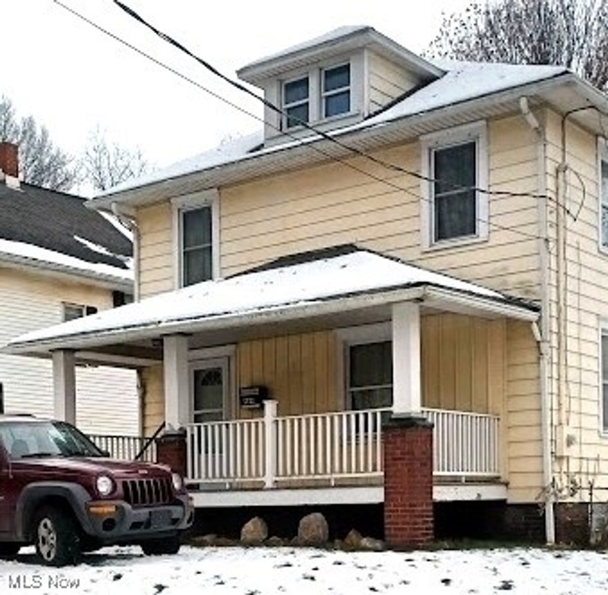 Needs cosmetic updates.  Super larage garage.  Exceptionally affordable.  Sold "as is."