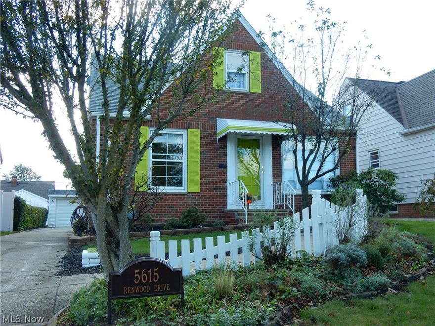 Welcome to your next home! This updated and well maintained, all brick Cape Cod will move you! 3 bedrooms (2 on the first floor and and an over-sized owner's bedroom on the second floor) with 2 full bathrooms is just begging for its next owner. Many recently updated big ticket items, such as newer roof, updated electrical (2017), new carpet (2017) in the downstairs bedrooms and basement, and new paint throughout. The finished basement is clean and ready to be turned into the ultimate recreation room! The home provides more than ample living space in this welcoming community. Enjoy Spring through Autumn sitting on the deck in the lush landscaped backyard on a quiet street close to so many amenities! Have a little extra piece of mind with a 1-year home warranty from HMS!