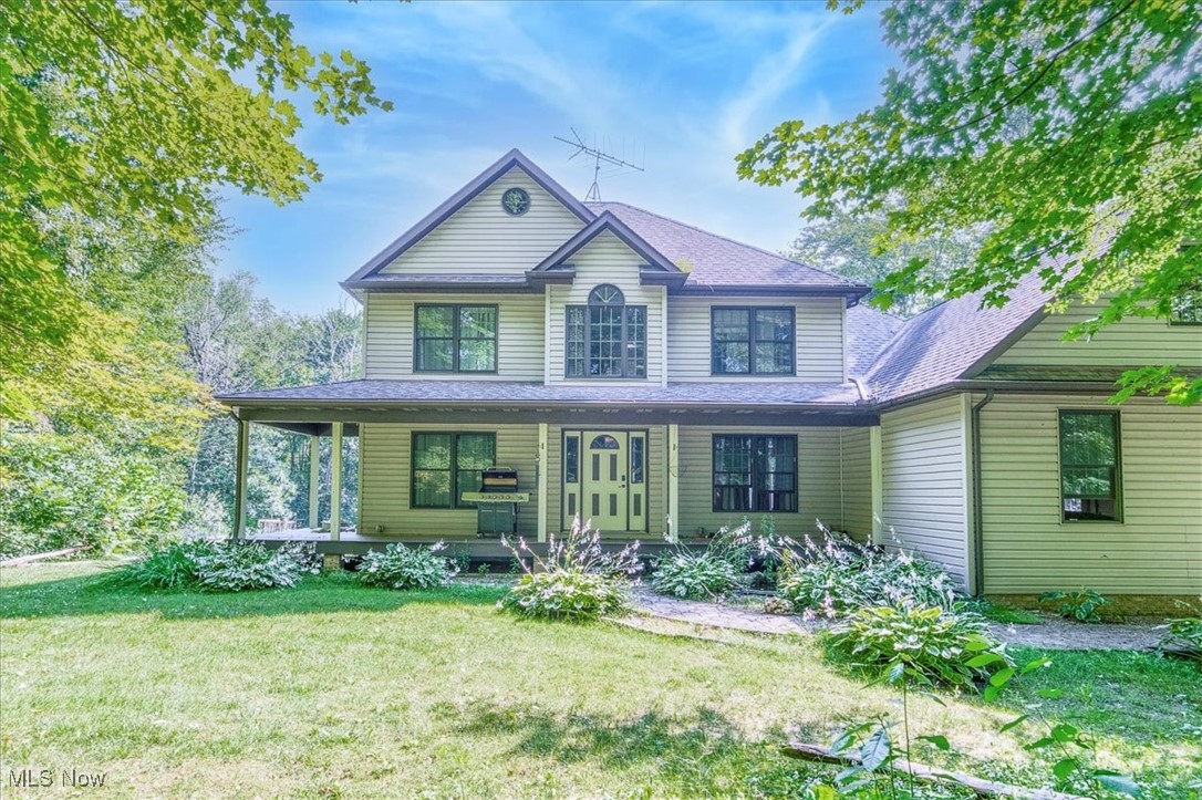 Craving a one-of-a-kind custom home nestled on 3.66 private acres, surrounded by peaceful woods and nature—welcome home.
Step inside this stunning oasis and prepare to be wowed. The open-concept first floor is designed for modern living and entertaining, featuring a breathtaking great room with soaring ceilings, a dramatic two-story stone fireplace, and a full wall of windows that bring the outside in.
The heart of the home—the spacious KraftMaid kitchen—is both stylish and functional, with composite countertops, stainless steel appliances, ceramic tile, and a formal dining area perfect for gatherings.
Retreat to the first-floor master suite, where you’ll wake up to serene woodland views. The ensuite bath offers a jetted garden tub, a walk-in shower, large vanity, and a generous walk-in closet. Also on the main level: a convenient laundry room and a guest half-bath.
Upstairs, you’ll find three more bedrooms—two connected by a Jack-and-Jill bath, and a third with its own full bath just down the hall. A cozy loft overlooks the great room, adding architectural flair and flexibility.
The home is warmed with radiant heat throughout, including the expansive 1,470 sq ft walkout basement—a blank canvas ready for your dream home gym, media room, or guest suite.
Take a moment to explore the photos—then come see it in person. This is the private retreat you’ve been waiting for.