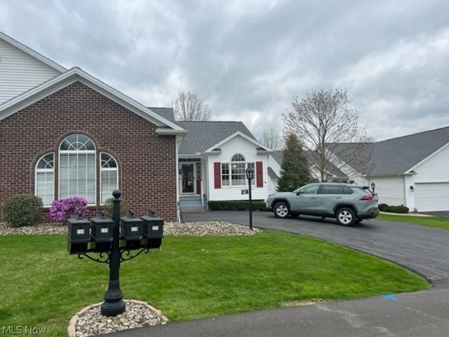 This is a one of a kind ranch condo w/walkout basement in Champion on Cranberry Court. You will love the layout! First floor has 2 BR's, 2 baths, newer kitchen w/all new appliances and separate dining area, huge great room w/beautiful wood floors leads to a wonderful deck overlooking the golf course. Below is a walkout basement w/31 x 27 great room with wet bar for family and friends, full bath, bedroom/office and storage area and leads to patio with walk to golf course & club house. Two car garage plus garden plot for neighbors. See broker remarks.