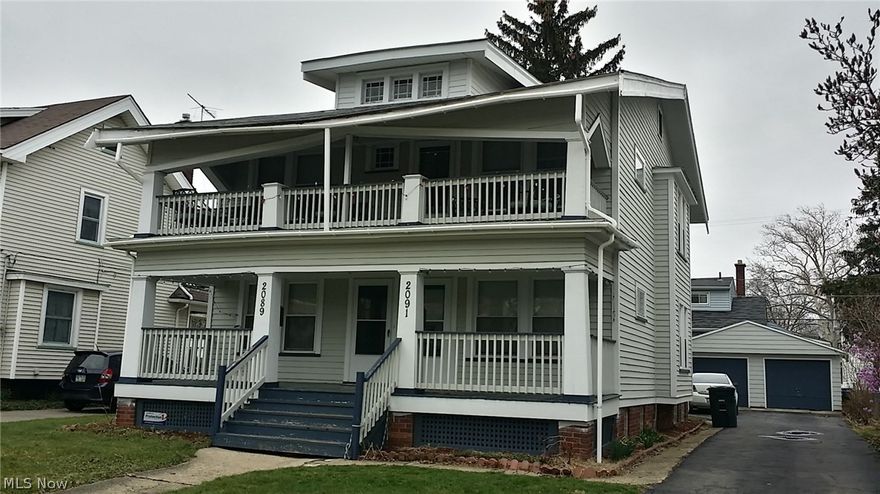 If you're looking for an investment property in Lakewood, live in 1 unit and rent out the other or just move into this entire home yourself, look no further!  This meticulously well taken care of property with the majority of windows being newer is ready for new ownership.  Each unit includes all appliances, even washer & dryer sets.  Make your appointment today!