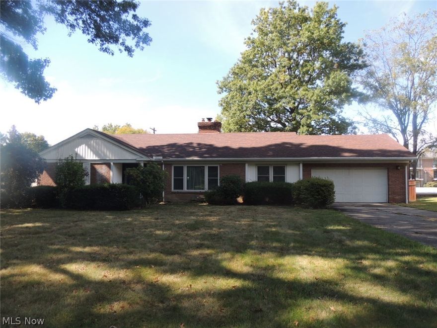 Ranch home with 3 bedrooms and 2 full bath. Living room and Family room each have a fireplace.  2 car attached garage and fenced in back yard. Property sold as is. No guarantees. No warranties. Must be pre-approved or show proof of funds.
