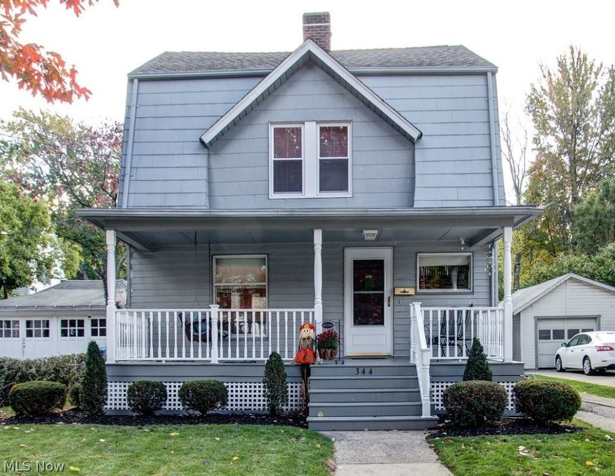 Charming 4 bedroom 1.5 bath Two Story.  1st floor master bedroom, with bath, 3 spacious bedrooms up with full bath. Walk up 3rd floor. Updated  Kitchen with Appliances. Beautiful built-ins and woodwork through out, Hardwood floors under carpet, 1st floor den,20 x 10  front porch to relax on. 1 car garage, updates include furnance and A/C (2016), watertank 2012. Home Warranty.  Don’t.Miss this one, she’s a Beauty!