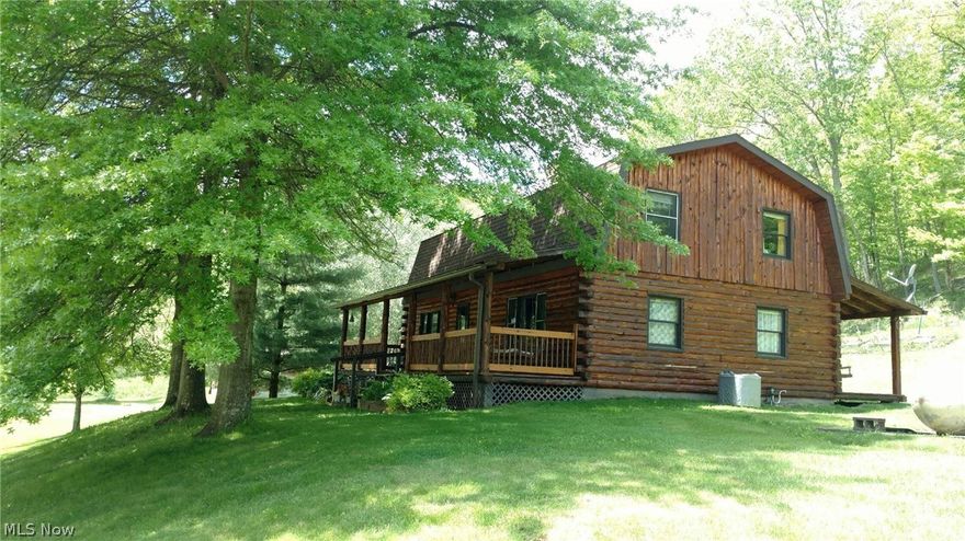 Awesome peace & quiet. Several fruit trees & great hunting. Barn is 47x29. Shed is 24x11. Garage under house is 24x24. Roof was new in 2009/2010. DSL ready. Wired for generator. Pond stocked with bass & bluegill. Deer stand. New AERATOR Moter with great warranty program that passes on according to seller. Propane tank is 80% full.