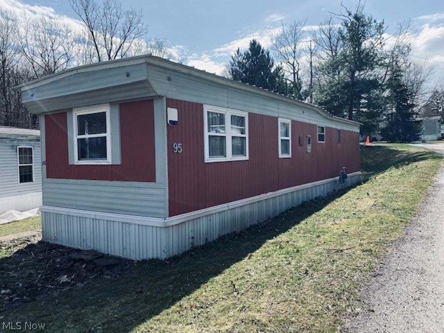 Great location and Kirtland schools! 2 bedrooms, 1 full bath. Metal roof, tankless water heater, newer flooring in hallway and bathroom. Very well taken care of! HVAC serviced yearly. Lot fee includes water, sewer, snow plow, and trash. Go & show! Make your appointment today!