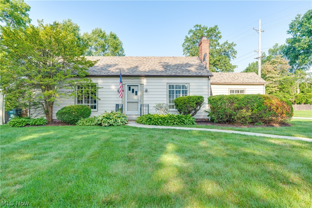 Welcome to 2376 18th St in Cuyahoga Falls! This 1947 Ranch sits on a corner lot, with an attached garage and a finished Breezeway . This house has been loved for many years and is just waiting for you to make it yours ~ The possibilities are endless! Enjoy the outdoors on the private covered deck or private concrete patio. Enter through the Oval window door into the spacious kitchen and eating area. Rounded archways between rooms. Wood burning fireplace and decorative mantle. 2 possibly 3 bedrooms and 2 full bathrooms. New pedastal sink and toilet in master bath. First floor laundry. Beautiful hardwood floors (with more to uncover). The interior wood plantation shutters add even more character to the large windows, and allow for ample natural light in the home.
The basement has been waterproofed and is partially finished. It also has built-in and extra room for storage. Toilet, shower, and sink in the basement could be converted into a finished bathroom.
All appliances will convey