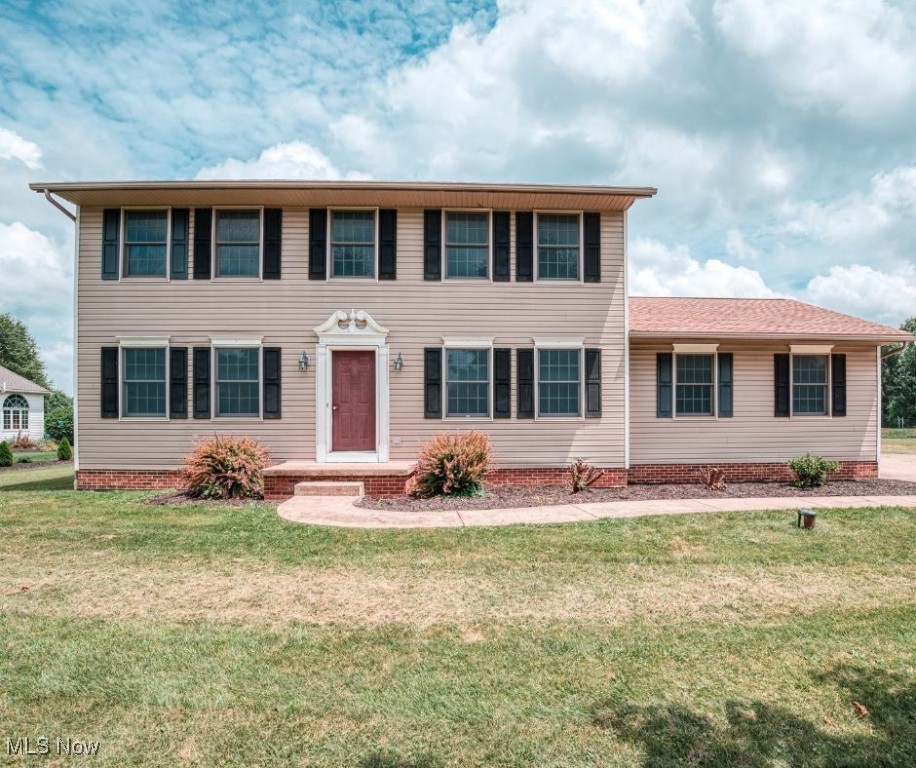 Discover the charm and modern comfort of this beautiful one-owner colonial-style home in Uniontown. This thoughtfully designed property offers three bedrooms and two and a half bathrooms, all crafted to balance elegance and practicality. The eat-in kitchen, featuring a breakfast bar, invites casual dining and warm conversations, while the formal dining room, accented by a refined tray ceiling, creates an ideal setting for special occasions and gatherings. The living room brings warmth and coziness, enhanced by a gas fireplace that promises relaxing evenings. Upstairs, the primary suite serves as a peaceful retreat, complete with a walk-in closet and an en-suite bathroom offering a jetted tub, separate shower, and dual vanity sinks. Also on the upper level is a conveniently located laundry room, making daily chores simpler and more efficient, along with a versatile loft area perfect for a reading corner or a workspace. The outdoor space shines with a generously sized backyard, offering ample room for activities, garden projects, or tranquil moments under the open sky. A freshly painted deck, accessible through sliding glass doors from the kitchen, sets the stage for entertaining or serene mornings with your favorite book. Additionally, the attached two-car garage with an electric opener ensures added convenience. This home is move-in ready, thanks to numerous updates in 2025, including a new roof, new flooring, and new carpet. Other improvements, such as updated toilets, fresh hardware, and a modernized guest bathroom tub surround, elevate the property’s appeal. Don’t miss the opportunity to explore this inviting home and make it your own. Contact your favorite realtor today to schedule your private showing!
