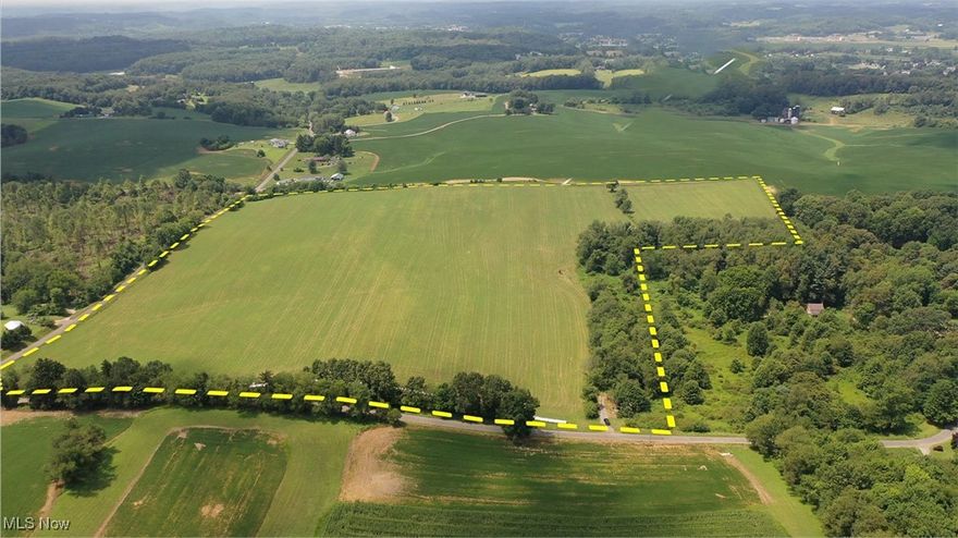 40 Acres of Productive Land. Sells In Entirety. Currently in Alfalfa, No Zoning, Frontage On 2 Roads. West Twp., Columbiana Co., OH, Minerva LSD. On-site and Online Bidding Available. ABSOLUTE AUCTION, all sells to the highest bidder on location. ONLINE BIDDING BEGINS TUESDAY, AUGUST 19, 2025, at 6:00 PM, and AUCTION LIVE ON-SITE BIDDING WILL BEGIN THURSDAY, AUGUST 21, 2025, at 6:00 PM. Real Estate. 40 acres of tillable land with frontage on Bower Rd. and Ridge Rd. Lays real nice. Currently good alfalfa hay ground. Nice location. Walk this land at your convenience. Gas and oil mineral rights do not transfer. Taxes are $307.64 per year.