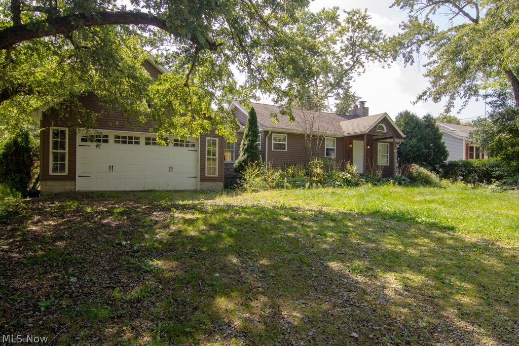 Amazing opportunity in the Copley- Fairlawn School district. Ranch style home with a unique layout. Spacious master bedroom, with two walk-in closets, vaulted ceilings and huge master bathroom. This home sits on almost an acre of land with another garage in the back yard. Deep 2 car garage great for storage. Located on a quiet dead in street. This home is being sold as-is but this home needs little work to make it your own.