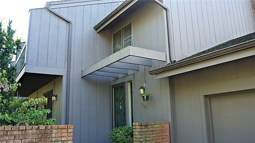 This Greenwood Village Townhouse has 2 Bedrooms, 2.5 Baths, brick woodburning Fireplace, a 2-car attached Garage along with a finished Basement with garden windows. Beautiful setting with a Deck overlooking wooded privacy. New furnace and C/A installed in 2012. Interior is ready for your updates and decorating ideas. Priced accordingly! Area borders the Cuyahoga Valley National Park and the Hike & Bike Trail. Greenwood Village offers a great Clubhouse with party rooms, indoor & outdoor pools, exercise area and neighborhood events. Be one with Nature!