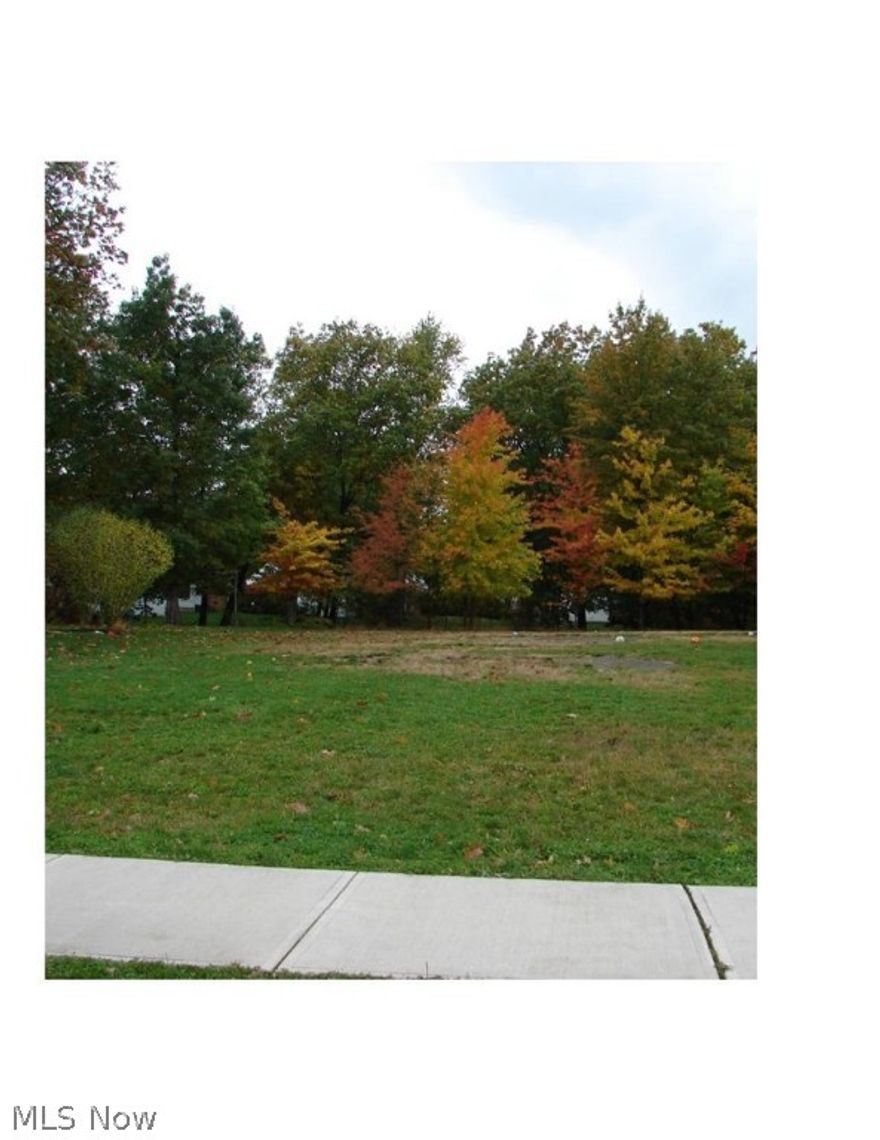 Rare, hard to find beautiful lot in Bay Village.  In cul-de-sac with only 12 homes on this dead-end street.  One of Bay Village newer street with newer built homes.   Bring your own builder.  Lot size approximate 55 x 155.   Rear property line backs up to Tuttle Creek.  Tuttle Creek flows into Lake Erie as a scenic waterfall at Columbia Park where there is an overlook platform by the waterfall and access to the beach.  Columbia Park is located on Lake Road at corner of Columbia, possible walking distance.   A Community Garden is located at the end of street on Forestview, a very short walk.   Bay Village is located along Lake Erie shoreline.