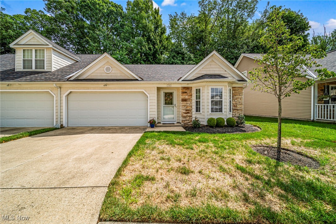 Welcome to 733 Rivers Edge Ln in Painesville! This beautifully maintained 2-bedroom, 2-bath ranch condo offers low-maintenance living in a serene, nature-filled setting. Backing to the Grand River, enjoy peaceful views year-round from your private sunroom or relax on the secluded patio surrounded by mature trees. The open-concept layout features a spacious living area, dining space, and a well-equipped kitchen with ample storage. The primary suite includes a walk-in closet and en-suite bath. Located in a quiet community with easy access to shopping, dining, and major highways. Don't miss this rare opportunity for a desirable location!