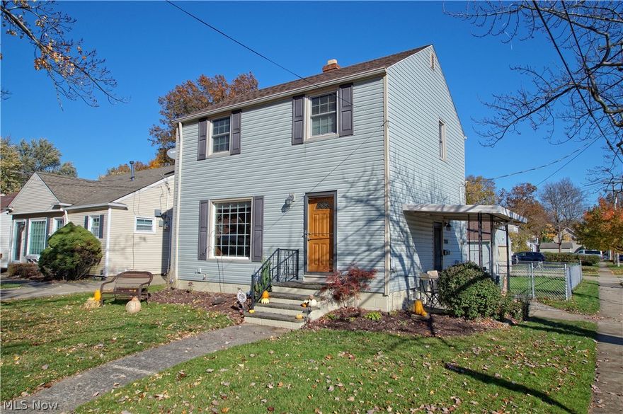 move in ready, 2 bedroom house in Mayfield Hts. Located In Area Of Well Maintained Homes. Eat-in Kitchen W/Slider To The Deck. Fenced Yard. Full Basement, partially finished, perfect for a family room or office. Newer Roof and Siding (~2012). All Appliances Stay. Seller offering a 1 year home warranty. Schedule your appointment today, wont last.