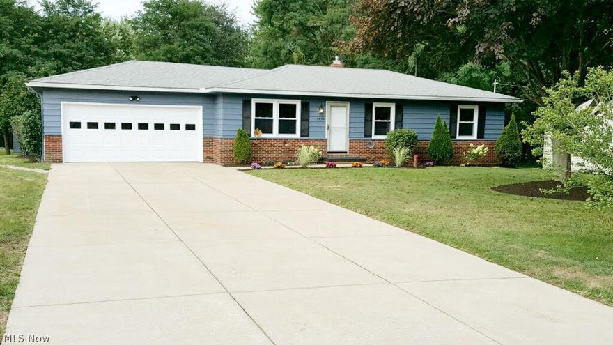 Are you looking for a house with updates and modern amenities? Look no further. This quaint Ranch sits on a little over 1/2 an acre and has been totally redesigned starting with a bright new open kitchen with stainless appliances and Laminate wood flooring carrying you into the large family room. New double hung/double pain windows are found throughout. Tiled shower & flooring in main bathroom with granite sink top. The enlarged first floor bedrooms have bigger closets and space now for comfort with plenty of light. The finished basement with 2 additional bonus rooms and entertainment area add to the size of this house. Great views and entertainment welcome you in the 39x11 Sun room off the back kitchen and has been properly insulated/vented for heat/cooling, and finished with beautiful ceramic tile for year round fun. Other new updates include electrical, GE electronic Water Softener, Rheem hot water tank, Chamberlain garage door opener, pull down stairs in garage for extra storage, E