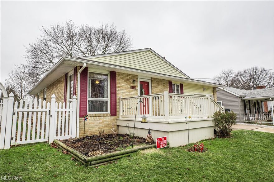 Welcome to Ellet. 3 bedroom 1 bath ranch style living move in ready!!!! The heart of the home features a modern kitchen with sleek countertops, ample cabinet space, and contemporary appliances. Ideal for whipping up delicious meals for family and friends.  The three bedrooms are generously sized, providing comfortable spaces for rest and relaxation. Perfect for a growing family or those in need of a home office.   Escape to the backyard retreat, perfect for outdoor activities, gardening, or simply enjoying the fresh air. A great space to create lasting memories while entertaining.  This home is conveniently located near schools, parks, and local amenities. Quick access to major highways ensures an easy commute to work.