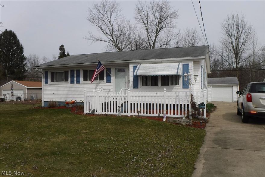 Outstanding maintenance in this cream puff ranch with 1212 sq. ft. of perfection. Three bedrooms, one full bath on first floor, another in basement, charming eat-in kitchen with appliances. No stairs to endure with this first floor laundry with washer and dryer. Cheery family room with numerous windows to brighten a cloudy day, electric heat and wall AC. Hardwood floors under carpeting on first floor. Additional bedroom, bath and kitchen in finished basement. Two-car garage. Conscientious owners created your dream home. Just move in. Windows replaced - furnace 5 yrs old.