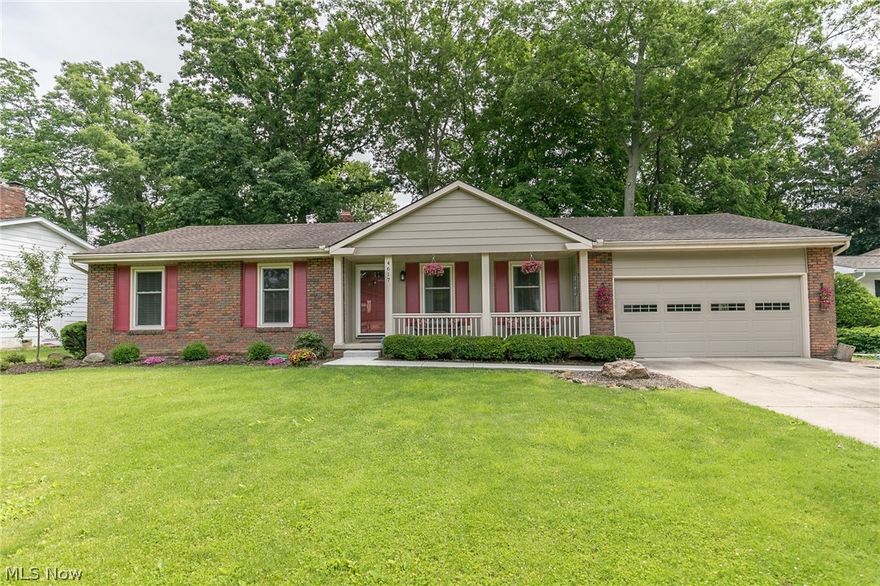 This beautiful ranch home has 3 bedrooms, 2.5 bathrooms, eat-in-kitchen, living room and family room. The open kitchen overlooks the family room and features stainless steel appliances, beautiful cabinets with plenty of storage, and newer counter tops and back splash. The spacious master bedroom has an attached full bath. Each bedroom is generous in size with beautiful hardwood floors. Enjoy the rec room and half bath in the basement. The beautiful backyard can be enjoyed from the enclosed porch or on the outdoor patio. O ptional HOA available for Wyoga Lake. This home is a must-see, call for your private showing today!