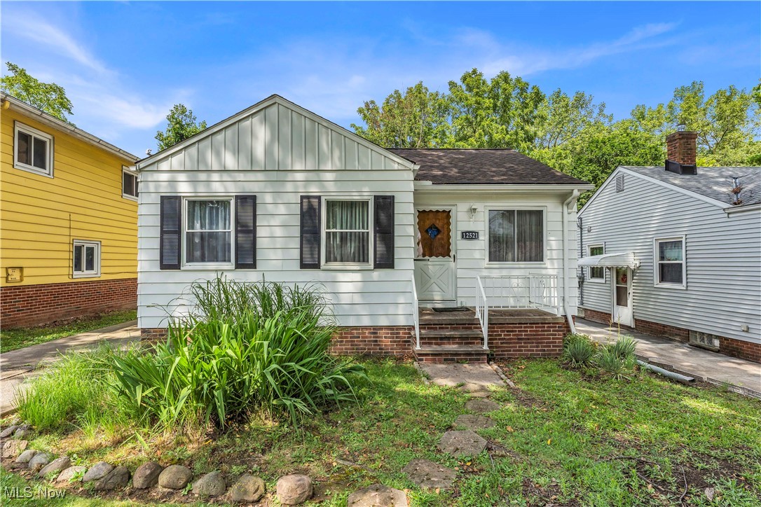 This 2-bedroom, 1-bath ranch in Garfield Heights welcomes you with a recently painted aluminum siding exterior (2024), a front porch, and a single-car garage with opener! Step inside to a bright living room featuring hardwood floors, flowing into the dining area and functional kitchen—perfect for everyday living or entertaining! Down the hall, you’ll find two bedrooms and a full bathroom, all thoughtfully maintained and move-in ready! The home features a new H2O tank (2024), sump pump (2022), furnace (2016), newer windows, and an updated electrical panel! The full basement provides ample storage or potential additional living space, making this home as practical as it is comfortable! Enjoy a private backyard, recently painted aluminum siding (2024), a single-car garage with opener, newer garage and side doors, roof with gutter guards (2017), retaining wall (2005), and front porch with added insulation (2005)! With all major systems addressed, this home is in very good condition, ideal for investors or first-time homebuyers! Located within walking distance to Marymount Hospital and just minutes from Garfield Park Reservation, the Garfield Heights Civic Center, and Turney Town Shopping Center, plus quick highway access to downtown Cleveland! Buyer to assume POS! Full service property management is available with dedicated departments for leasing, marketing, and tenant communication! Plus, rehab and construction services are offered for remote investors, making this property a turnkey opportunity for rental income or long-term investment! Don't miss out on this solid opportunity! Schedule a showing to see it for yourself!