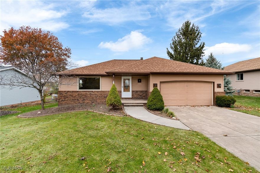 Step inside this sprawling 3 bedroom, 3 full bath ranch with enclosed sunroom and partially finished basement in Parma!  This home has a spacious, open layout and inviting flow. The kitchen features granite countertops, a large center island, and a skylight that fills the space with natural light. The living room offers a stunning newer picture window, and is adjacent to the dining room. The large family room opens to a gorgeous enclosed heated sunroom surrounded by windows - perfect for enjoying sunshine and views year-round. All three bedrooms feature hardwood floors, including the primary suite complete with its own private bath and walk-in shower. The partially finished basement adds even more living space with a bonus room ideal for a home office, workout area, or guest space, plus a separate laundry room. Washer and dryer stay! Outside, enjoy a large backyard with plenty of room to relax or entertain, plus a storage shed for all your outdoor essentials. The home also includes an attached 2-car garage for added convenience.  Don't miss your chance to own this original owner home - first time on the market!