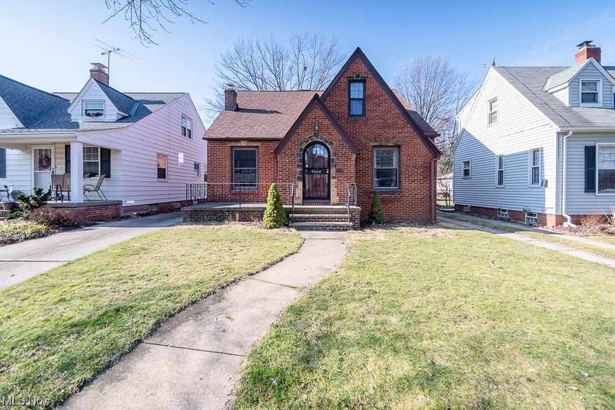 If you're looking to make home in the South Hills area, this is a wonderful opportunity to live in a city with a small town feel. With the surrounding locally owned businesses in walking distance, residents appreciate shops such as Old Brooklyn's Cheese Company, Greenhouse, Hardware Store, and ever popular Metropolitan Coffee, just to name a few of the many. Aside from the great location, with quick, local access to I76, I90, & I480, this all brick beauty has remained loved in the same family for nearly 60 years, all the way back to 1965! Offers everything you hope for in a home in South Hills, leaded glass built-in cabinets, decorative stone fireplace, beautiful hardwood floors that have just been exposed for the first time in quite possibly their life, kitchen that still boasts original cabinetry too! The large dining room with all its beautiful woodwork, leaded glass, and crown molding graciously maintained is the perfect centerpiece for the home. Can be converted into a 4 bedroom if needed. Home comes with a one year warranty through APHW. Please don't hesitate to inquire!