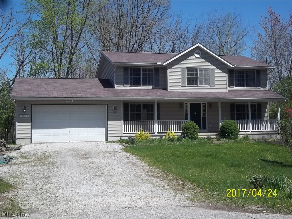 Great Strongsville Colonial nestled on 1.3 acres in desired Strongsville area! Private, dead-end street with large park-like lot - absolutely beautiful when in full bloom in springtime! Relax on the quiet front porch in nicer weather or in front of the newer wood burning stove in family room on those chilly fall/winter days! Head on down to finished basement and theater room in the lower level! Great home for entertaiing! Large rooms with large closets and plenty of storage. Bonus room on first floor can be used as den/office or 5th bedroom! Schedule your showing today! Bring offers - short sale