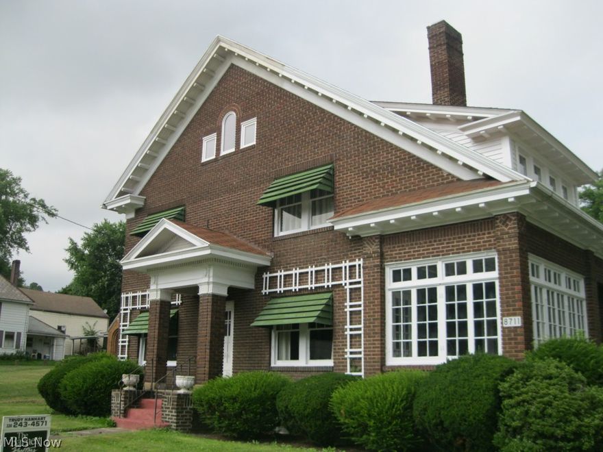 Character home - solidly built in 1924. 4 BR, 1.5 BA, Beautiful hardwood floors throughout, original woodwork, the architectural detail is beautiful! Built in cabinets with leaded glass doors. French doors, ten foot ceilings, large walk-in closets.