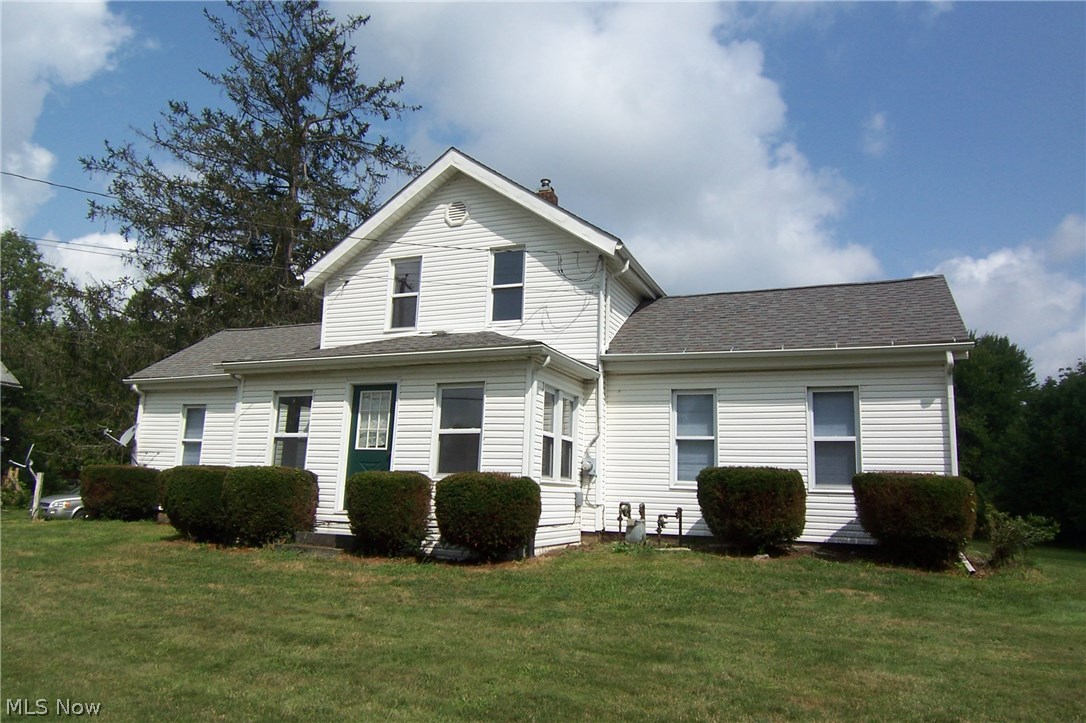 Century home/farmhouse! 3 bed, 1 bath with 1696 sq ft on approx 1 acre! New 2018 carpet and paint! First floor laundry! Attached workshop/man cave, 24x18! New roof w/all new plywood 2008! Vinyl siding, replacement windows and blown insulation! 2003 furnace, 2014 hot water tank, 2002 septic system! 9' ceilings! Enclosed front porch! Possible commercial! Property is in the process of being surveyed off. Taxes are approx.
