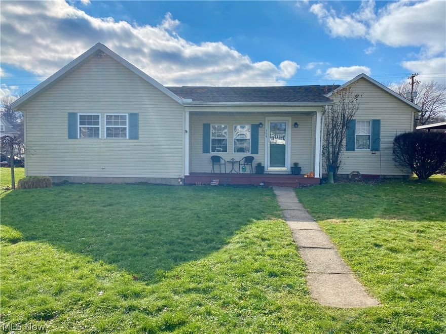 Check out this 4 bed 2 full bath home located in the Franklin Local School District. This home has an updated kitchen that include cabinets, countertops, and backsplash, and newer flooring in the kitchen, dinning, 1st floor bath, and laundry room. The first floor laundry makes it convenient to do laundry. The large finished basement is the perfect place to relax! The oversized detached 2 car garage is spacious enough for two vehicles plus storage!
