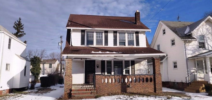 Spacious 3 bedroom colonial in the heart of Euclid.  Full basement, large backyard, great front porch perfect for entertaining, lots of natural light, built-ins and more.  Minutes from shopping, public transportation, parks and schools.  This is a Fannie Mae Property