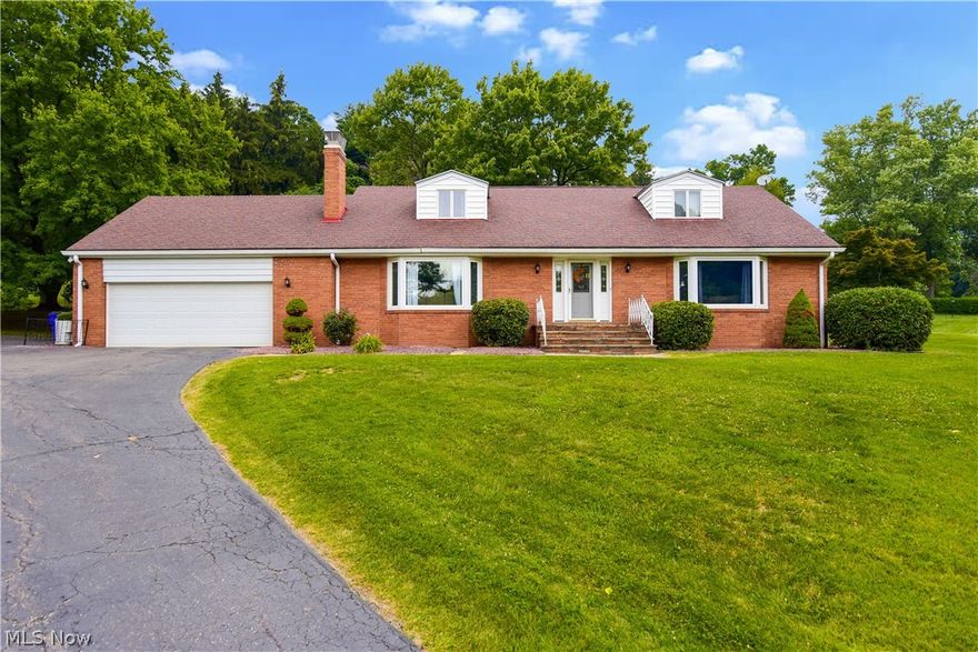 This charming quality-built home is very well maintained and move in ready and is situated on 1.19 acre lot.  As you walk in the front door you will see the character and charm this home has to offer.  To the left is a spacious living room with hardwood floors and a beautiful FP. and to the right of the foyer is a stunning library-home office w/shelving and 2 closets for storage.  Both rooms have large bay windows that make the space bright and airy.  To the back of the home is a awesome kitchen that the chef of the home will love. It has center island, nice tile flooring, granite counter tops, & SS appliances, pantry and large window that over looks the back yard.  The dining room also features large window overlooking the back yard and leads out onto the covered patio which is a great place to have your morning coffee or unwind after a long day.   The large master bedroom is located on the 1st floor w/double closets. The 2nd floor has 2 large bedrooms with multiple closets and storag