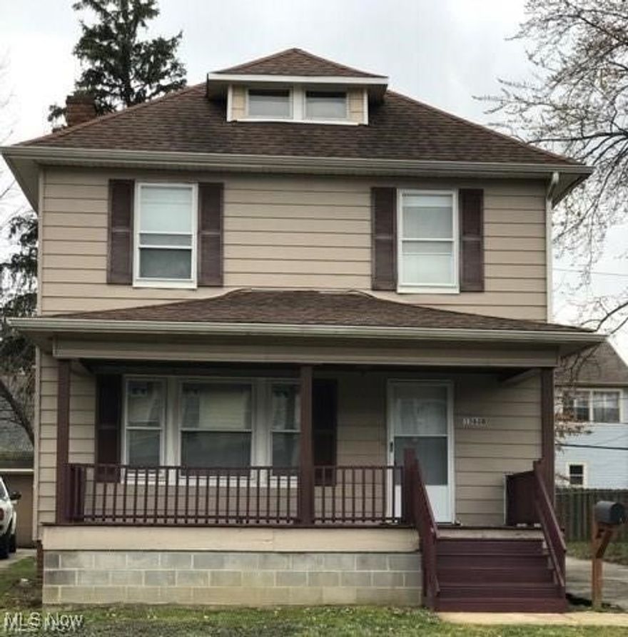 Become a real estate investor overnight! Come check out this recently remodeled Colonial in the heart of Garfield Hts. You'll love the updated kitchen and bathroom, not to mention the newish furnace and central air unit. You'll enjoy the 3 spacious bedrooms upstairs, not to mention a large 2 car garage and waterproofed basement. This property has Section 8 tenant paying $1,300 per month. Buyer assume POS.