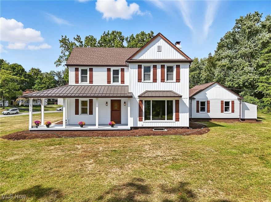 Welcome to this beautifully updated 3-bedroom, 3-bath colonial in Silver Lake. Situated on a stunning 1.1-acre lot, this 2,575 sq. ft. home offers charm, space, and modern updates throughout.

The inviting curb appeal features a covered front porch, new siding, and a convenient back entry that leads into a spacious mudroom. Step inside to refinished white oak hardwood floors and a flowing floor plan. The updated kitchen showcases quartz countertops, black stainless steel appliances, and brand-new cabinetry, opening into the dining and large family/living room—perfect for everyday living and gatherings.

Upstairs, you’ll find three bedrooms, including a primary suite with a large walk-in closet and a fully renovated bathroom. The finished basement expands your living space with a beautiful fireplace, a second kitchen, and a full bath—ideal for entertaining or use as a private in-law suite.

With its spacious lot, tasteful updates, and versatile living areas, this home is truly move-in ready and a rare find in Silver Lake.