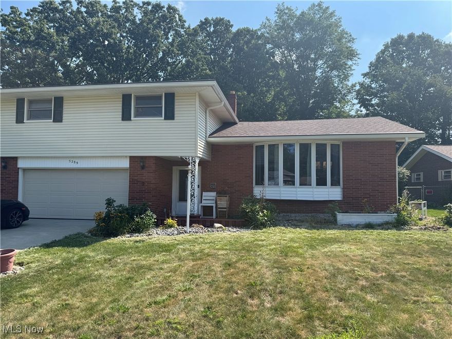 Welcome to your serene sanctuary in North Olmsted! This beautifully updated 4 bedroom , 2 and a half bath home is perfect for modern living. Featuring a lovely bay window that fills the living space with natural light, this well maintained home is perfect for families and entertaining. Enjoy the spacious layout and thoughtfully designed rooms that provide both comfort and functionality. The peaceful surrounding offers perfect retreat wile still being just moments away from local amenities. Recent upgrades includes a new central air (2017) and water tank (2020), stylish refrigerator and dishwasher (2020), and elegant hardwood floors, providing a fresh inviting atmosphere. Enjoy the convenience of new gutters (2020) comes with a life time warranty. The charming retractable awning over the back porch deck offering the perfect outdoor retreat. Located near to restaurants and amenities, this home strikes the
perfect balance between tranquility and accessibility. Don't miss your chance to make this stunning property your own! Schedule a showing today! The property has a RING doorbell. Washer and dryer doesn't stay. Offering a Home warranty. Partial roof replacement was done and has a 5 year warranty.