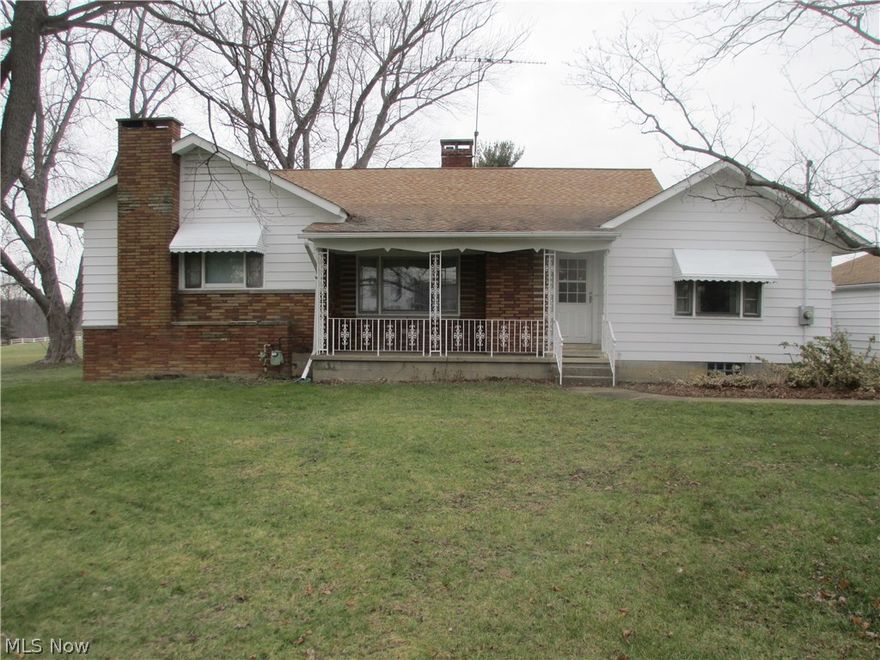 Easy Living Ranch with 3-4 Bedrooms, 2 full Baths, Large living room with fireplace, Rec Room with wood burning insert in basement level.  New Custom Oak Kitchen Cabinets with Built-ins, 1 year old Inspected Septic, newer (9 year old) 30 year roof, 1st floor laundry, 1st floor Master, 2 car garage, paved driveway, and outdoor shed.  Over 2000 sq. ft. of living space.