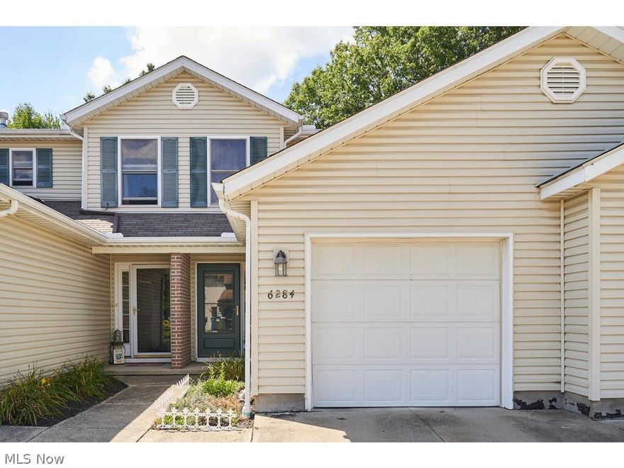 Welcome Home to this spacious and well kept condominium located in the heart of North Ridgeville. This home offers 2 bedrooms, each with an en suite, and an additional storage unit/office. When you walk into the front door through the charming foyer filled with open and Lucious plants. You will love the open- concept living room, dining room and kitchen, including a custom pantry and updated appliances. The first floor also includes a half bath, laundry/mud room and access to an attached one-car garage with opener. Step through the slider from the living room to the private patio and wooded backyard. Updated flooring throughout the first floor and tasteful updates throughout. Located close to shopping, restaurants and highways, yet a very peaceful neighborhood. North Ridgeville School District. Call today for your private showing.