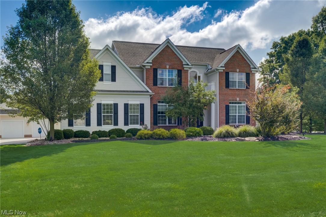 Magnificent colonial home offering 5 bedrooms, 6 full baths, 1 half bath, an in ground pool and more all on 2 acres! Off the gorgeous 2 story foyer you’ll find a spacious living room and office/den featuring french doors for privacy just down the hall from the half bath. The gourmet kitchen is designed w/ both functionality & style in mind, equipped w/ SS appliances, granite counters, center island, & large pantry. The kitchen flows into the dining area & the open-concept family room featuring an inviting fireplace, creating a seamless space for entertaining guests & enjoying quality time w/ loved ones. Upstairs you’ll find the primary bedroom featuring a beautiful tray ceiling, double sided fireplace, a sitting area & en suite bath w/ a spa-like atmosphere. Down the hall are 3 additional spacious bedrooms, each with their own full baths. The finished lower level is sure to impress with it’s theater room, wine cellar, bar area and home gym. There is also a fifth full bath here. Outside includes a stunning in ground pool, large patio w/ fire pit and covered portion overlooking a small pond, and even a carriage house that includes the 5th bedroom, 6th full bath and kitchenette. There is a 3 car attached garage and the carriage house include an additional 2 car garage for a total of 5 garage spaces! Great location close to amenities and easy highway access. Sellers have done over half a million dollars of upgrades/add ons since purchasing the property in 2012.
