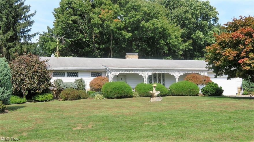 Beautiful Amherst Township ranch home in nice area of fine homes.  Brick fireplace in living and dining room.  Large family room in basement with fireplace and bar.  Large well landscaped yard.  Home is somewhat dated and needs some TLC to bring it back to it's full glory but is priced accordingly.