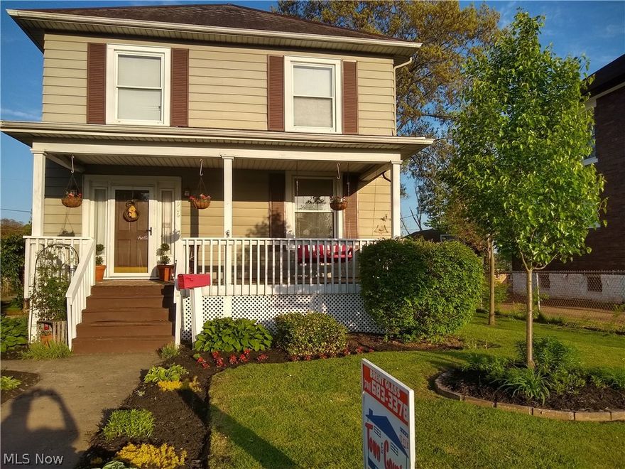 Lovely home ready for you to move right in. Rear deck and patio for summer enjoyment, and formal dining room with French Doors open to living room for indoor entertaining. Nice size eat in kitchen. 3 nice size bedrooms and a large bathroom on the second level. There is a two car detached garage with access from the rear alley. Close to all north end amenities. You have to see this home to believe it! Spacious living room. Large and private fenced in backyard oasis. Basement already plumbed for an additional 1/2 bath. Gazebo, swing set, playhouse and outdoor furniture can stay if buyer chooses.