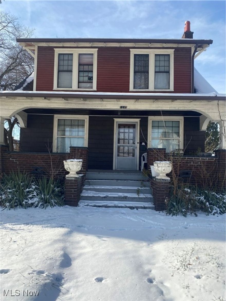 This home has charm! From the original wood trim to the classic high ceilings, this home simply needs some love to bring it to life! Sold as-is.