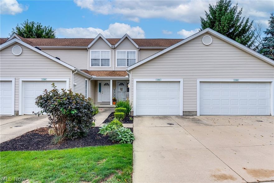 Welcome to 1314 Meadow Run! This townhouse/condo has been updated from top to bottom. The kitchen was completely redone with granite counters, white subway tile back splash, soft close Kraftmaid cabinets! Stainless steel side by side refrigerator, oven, dishwasher and above stove mounted microwave stay and USB ports in the outlets are a bonus. The large first floor living room leads to a private back yard setting. The lower level is completely finished. There is a built-in desk built-in under the basement stairs for a small office or workspace. There is also a full bathroom in the lower level. The upstairs offers 2 bedrooms. The upstairs bath has double sinks, granite counter top and tile flooring. Master bedroom offers a large closet space! Second bedroom has new flooring and also large closet space. This townhouse/condo is close to shopping, restaurants, highway! Schedule a showing today!